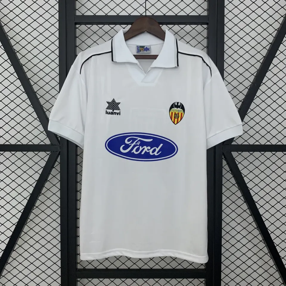 Tifoso Store Maglia Valencia 1996/97 maglia retro bianca