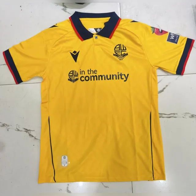 Bolton Wanderers 2026/27 Terza Maglia Calcio Gialla