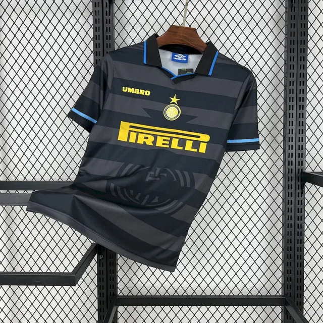 Inter 1997/98 Terza maglia third retro nerazzurra taglie S-XXL