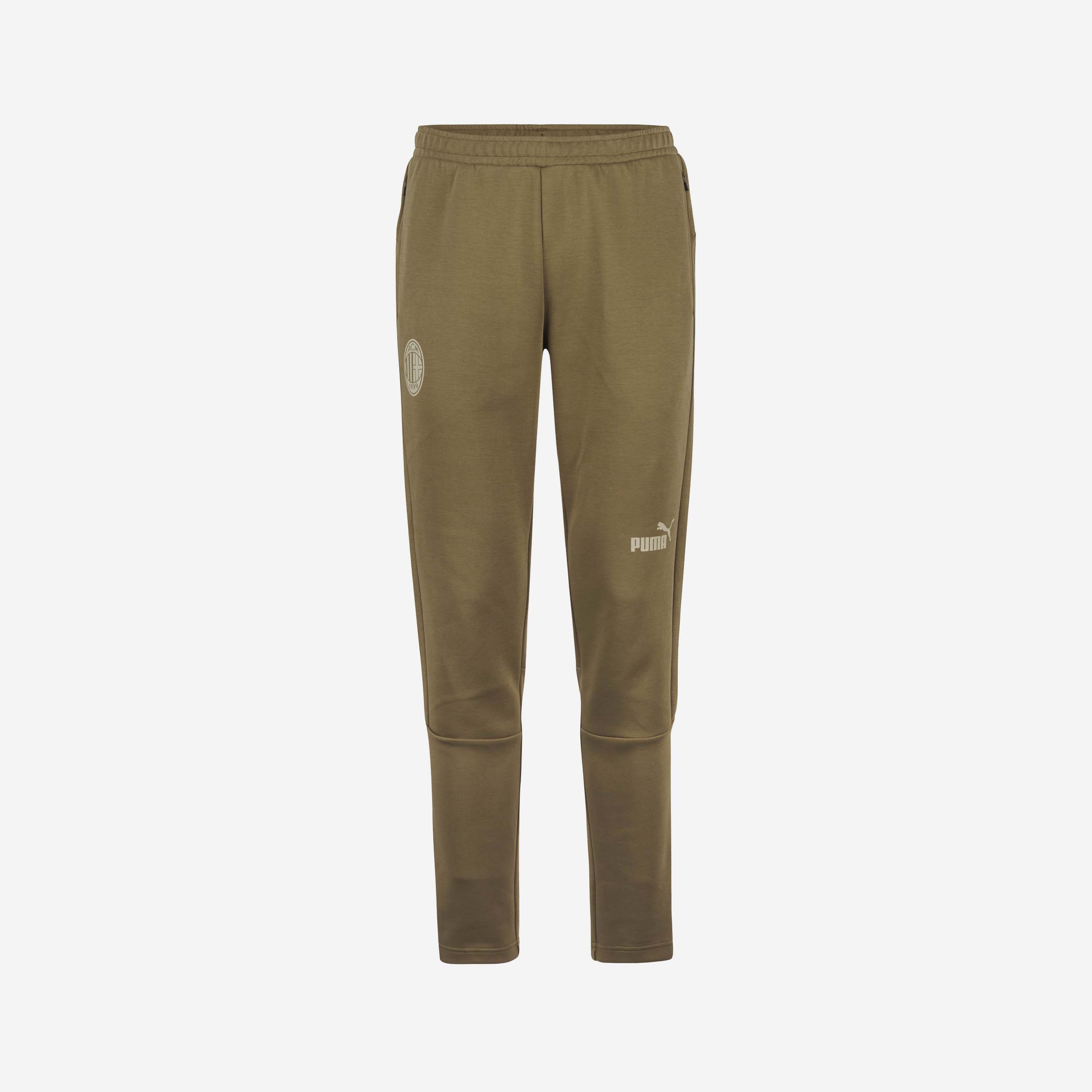 AC Milan Casuals 2022/23 Pantaloni Tuta Uomo Cotone Tasche Zip