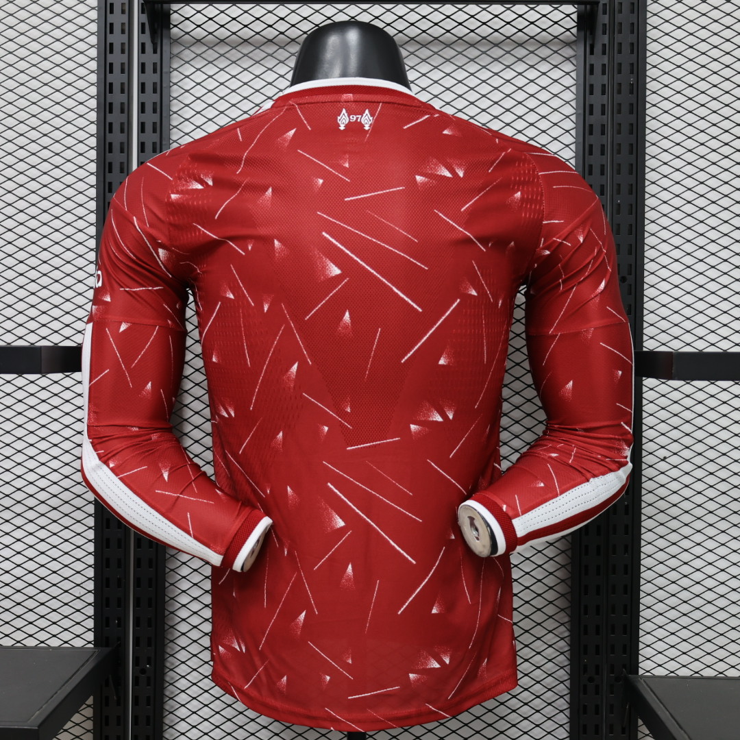Tifoso Store Player Version Liverpool 2026/27 Maglia Maniche Lunghe Rossa