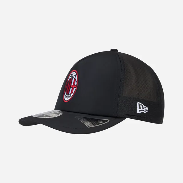 AC Milan 9Forty Apex New Era cappello uomo nero mesh