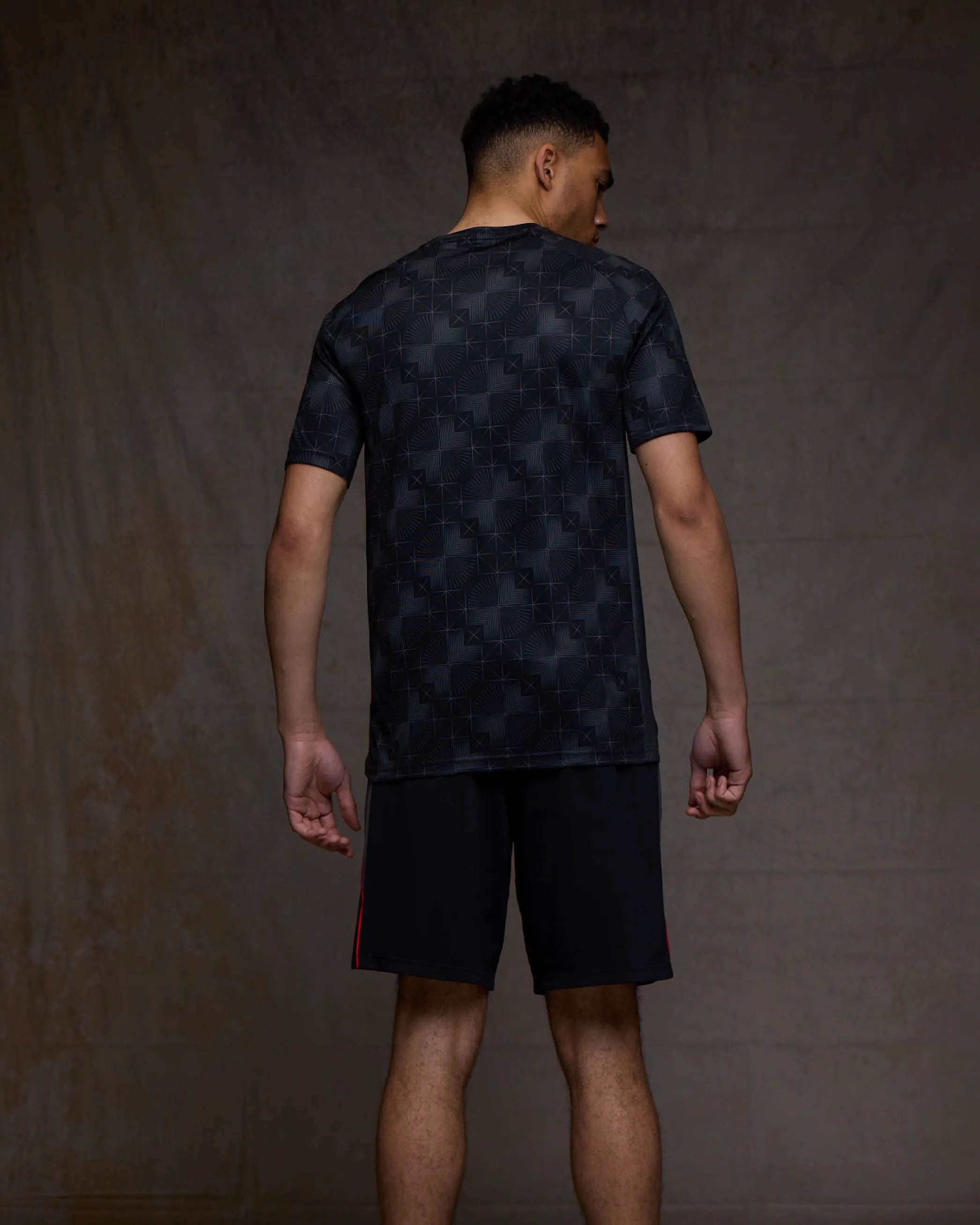 Wales Training Staff Training maglia da tifoso nera