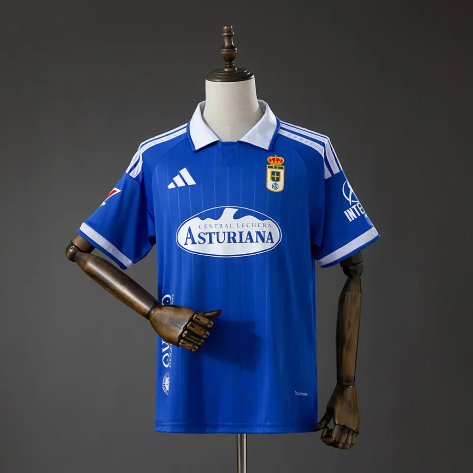 Tifoso Store Oviedo 2026/27 Maglia Calcio Home Blu Polo S-4XL