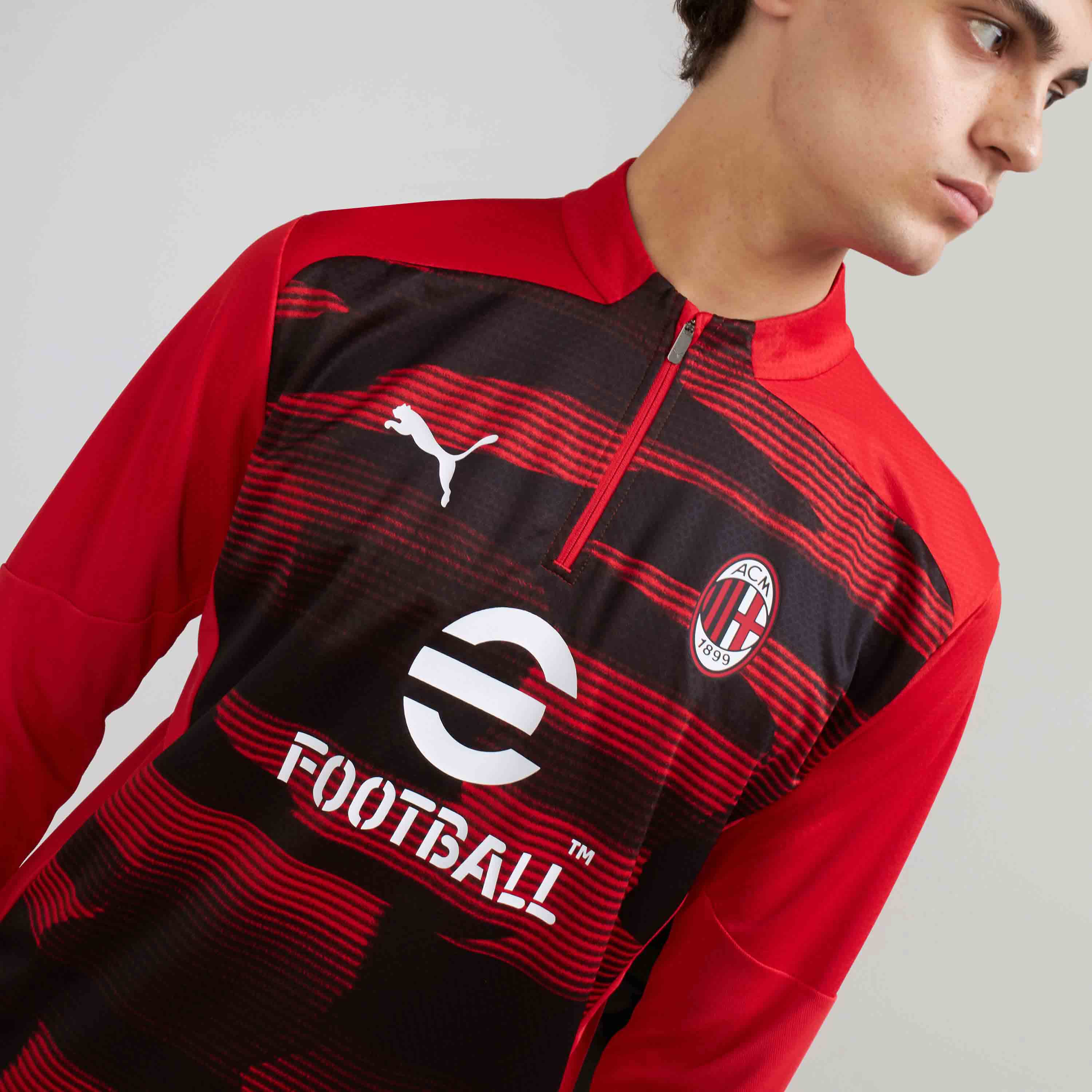 Milan Prematch 2024/25 Top Allenamento Uomo L Drycell