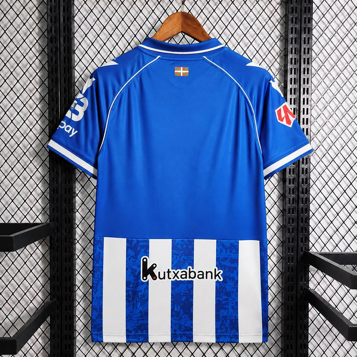 Alaves Home 2026/27 maglia calcio a righe taglia S-XXL