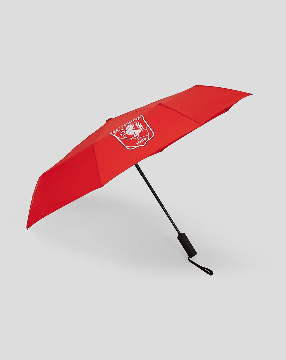 Twente Accessoires Paraplu ombrello pieghevole rosso