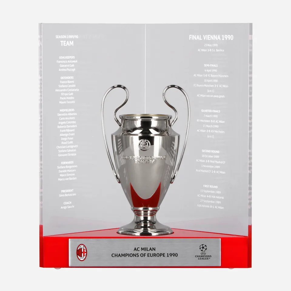 AC Milan Le Livre Ouvert cimelio 1990 150 mm taglia unica