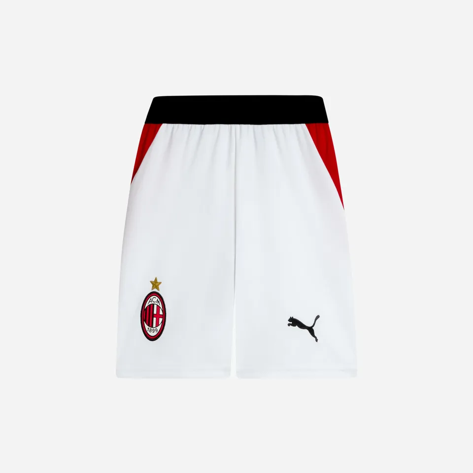 AC Milan Kit Gara Milan pantaloncini home 2026/27 bambino bianchi