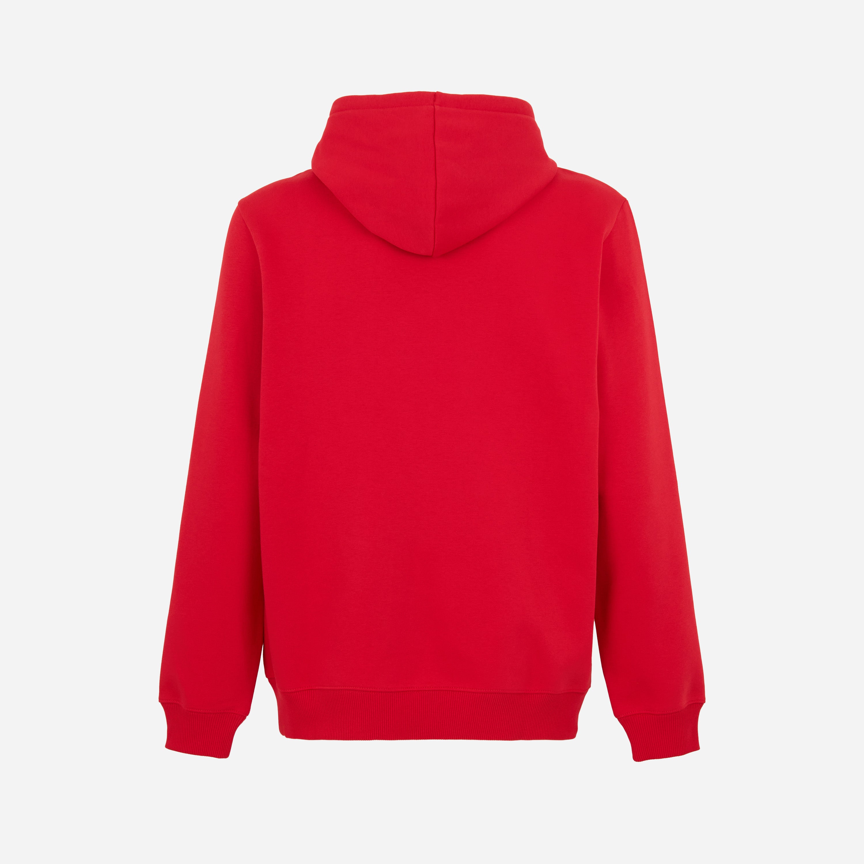 AC Milan Essential Hoodie felpa uomo rossa cappuccio