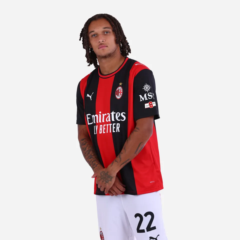 AC Milan Kit Gara Home 2026/27 Jersey maglia uomo strisce