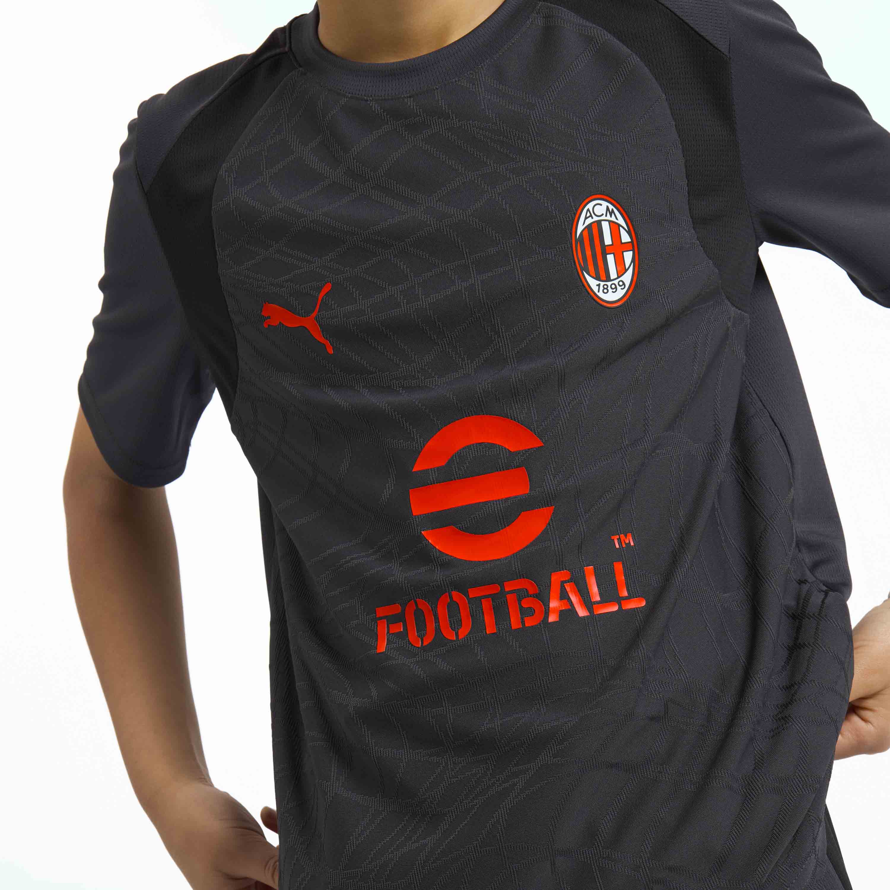 AC Milan Allenamento 2026/27 maglia bambino grigia 8 anni