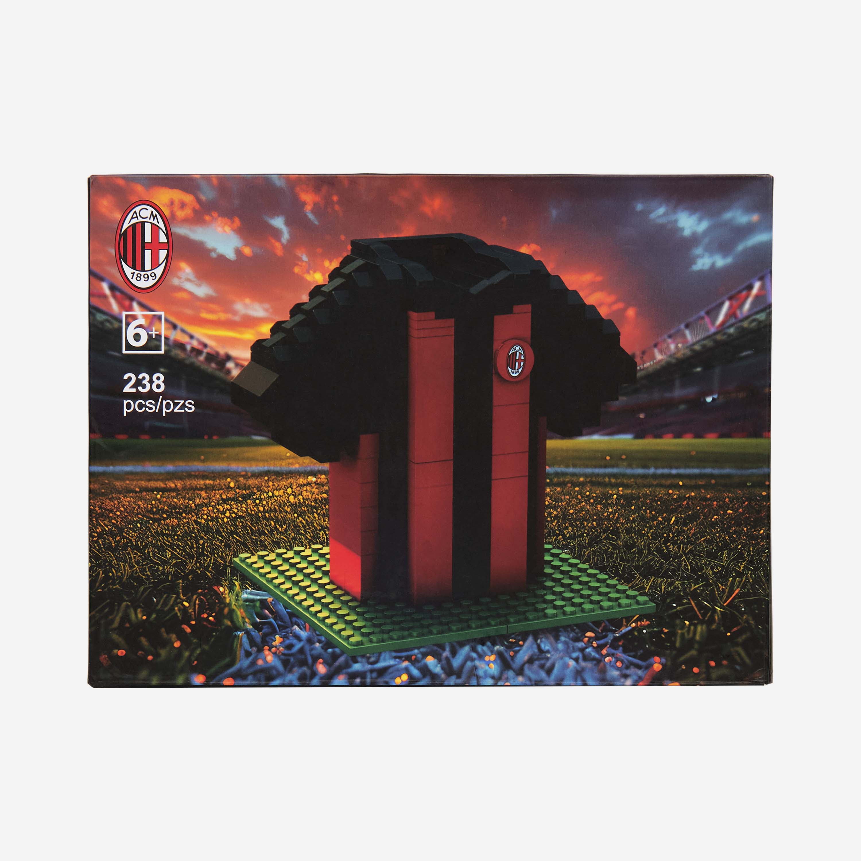 AC Milan Brick Jersey set costruzioni 238 pezzi bimbo