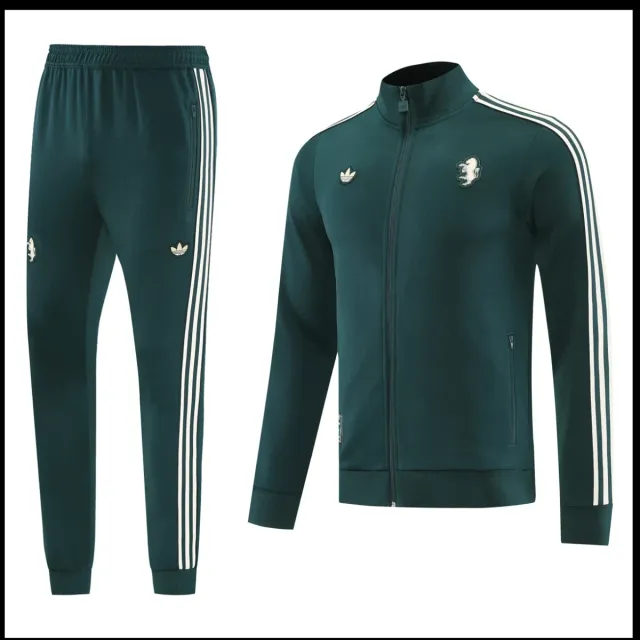 Juventus 2026/27 tuta verde full zip S-XXL