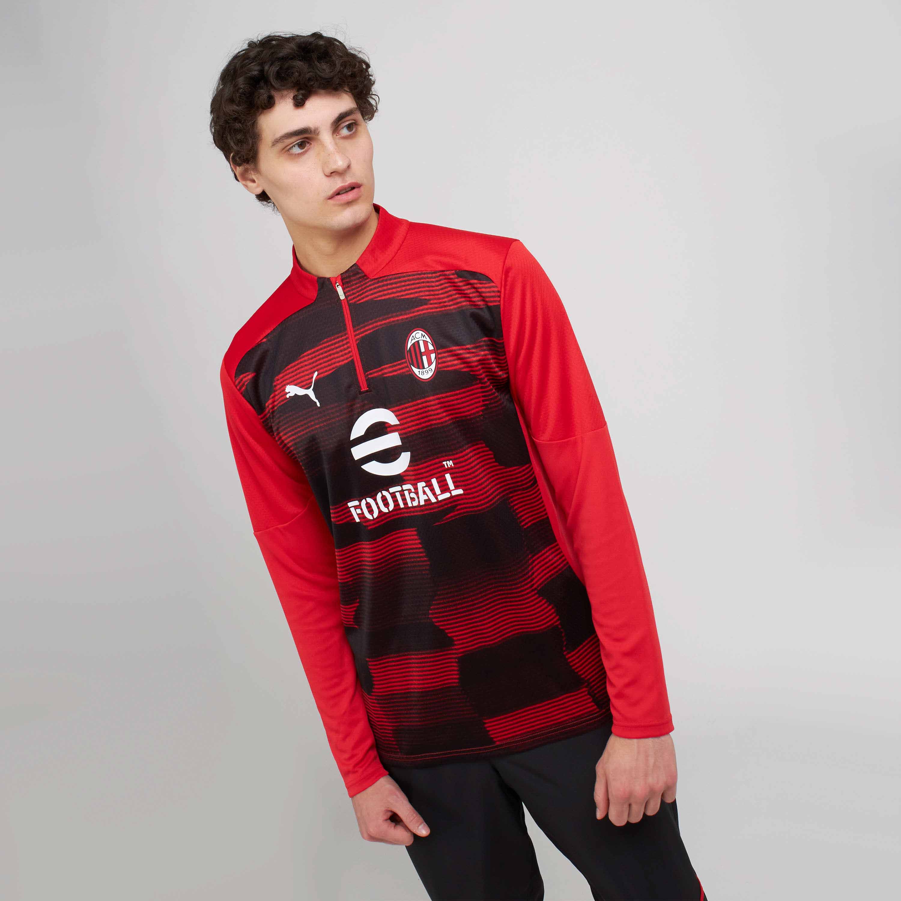 Milan Prematch 2024/25 Top Allenamento Uomo L Drycell