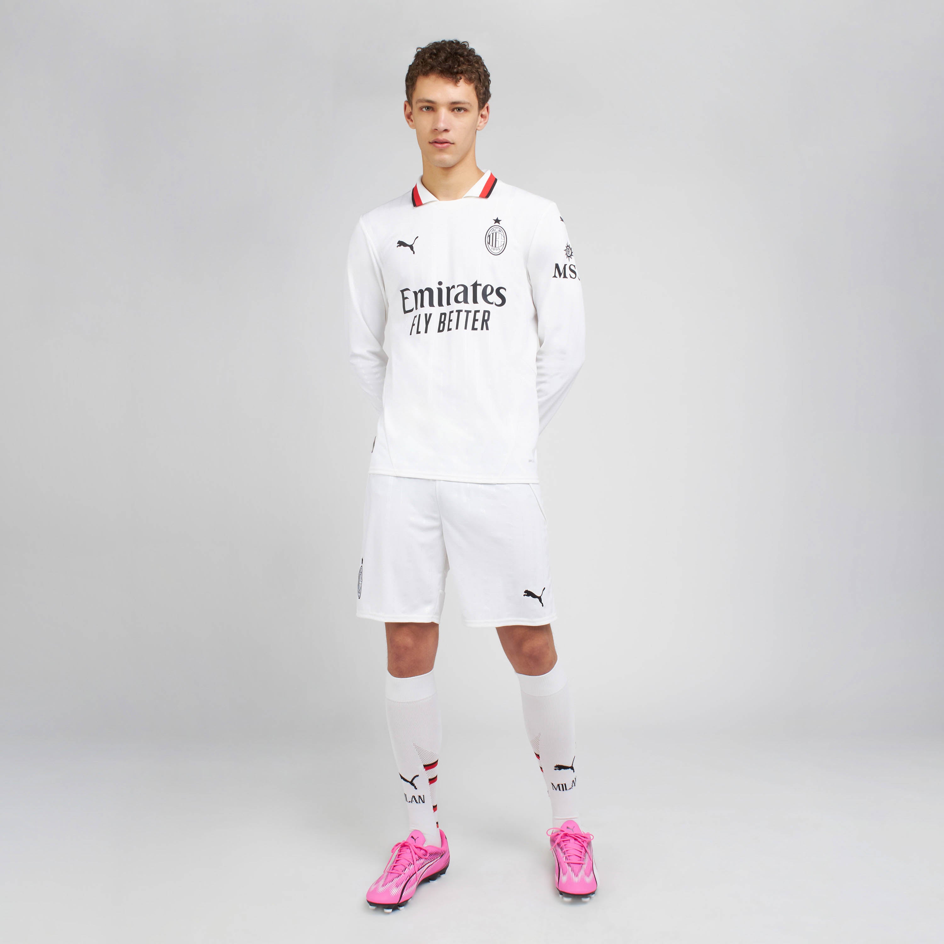 AC Milan Away maglia gara manica lunga 2024/25 uomo