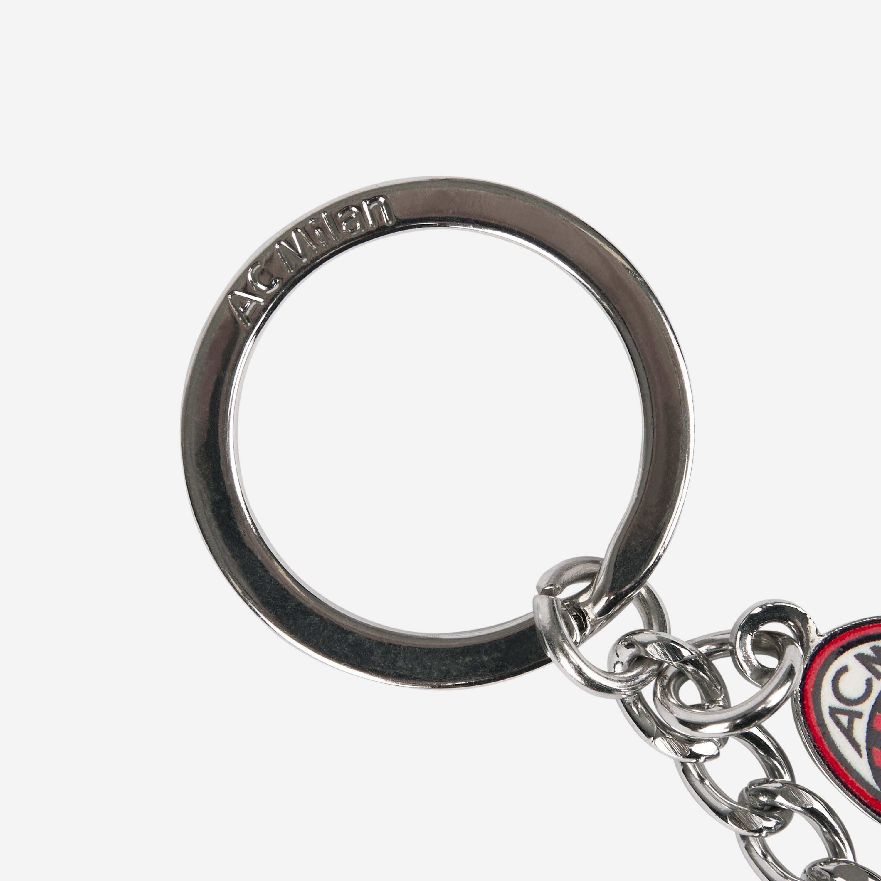 AC Milan Accessori San Siro portachiavi metallo grigio unisex