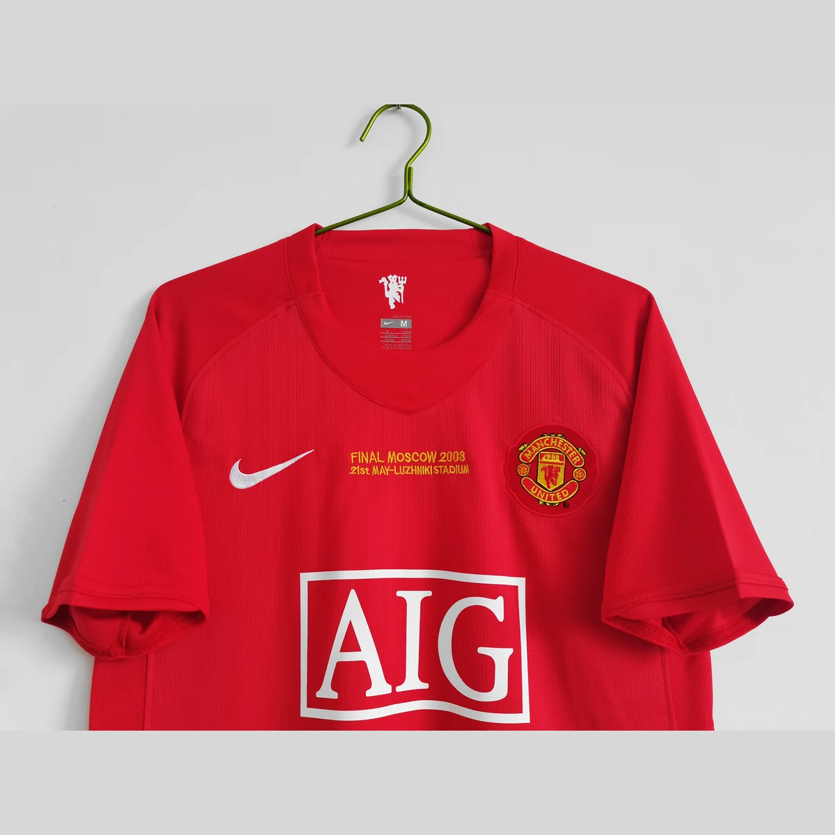 Manchester United Maglia 2008 Retro da calcio rossa