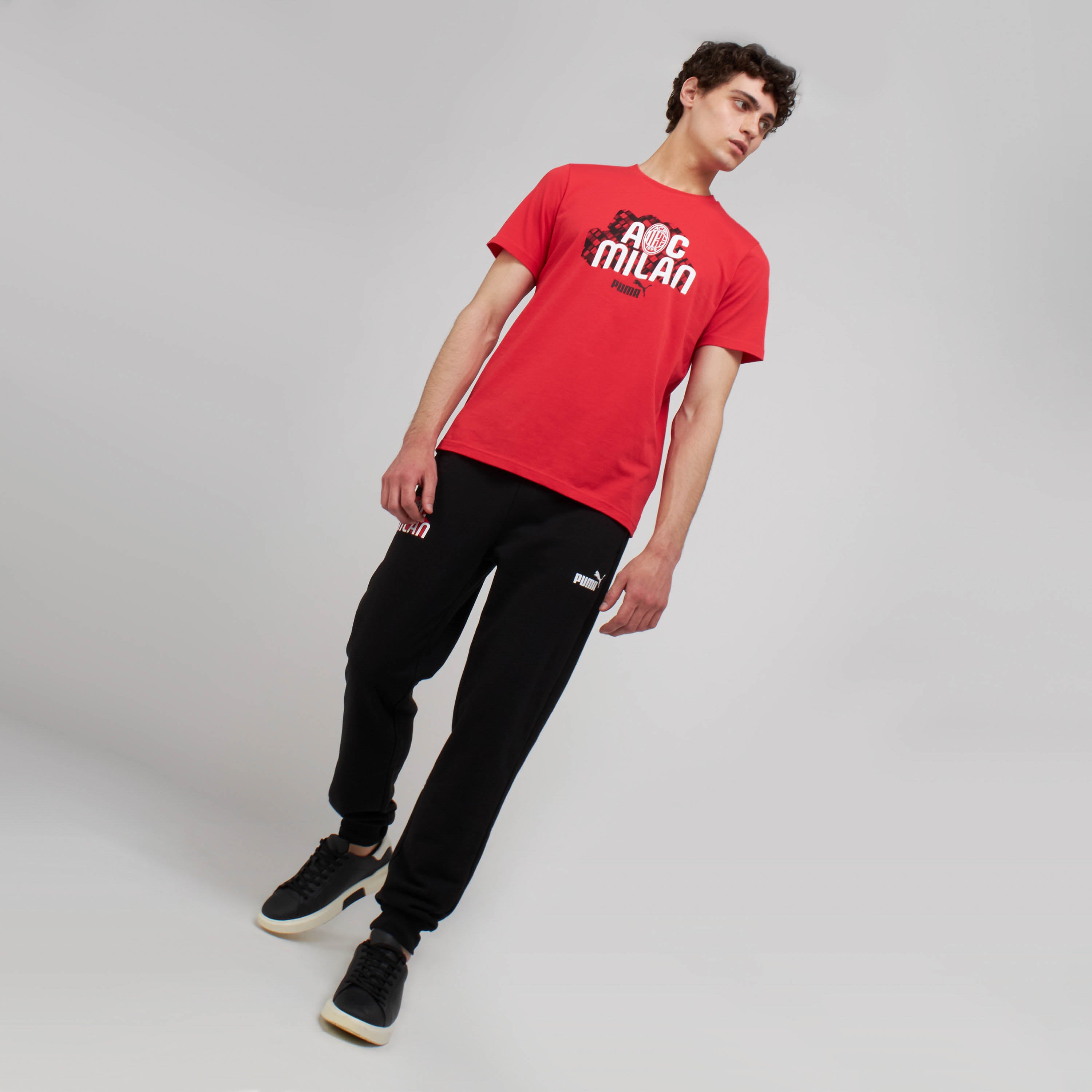 AC Milan Culture t-shirt uomo rossa manica corta