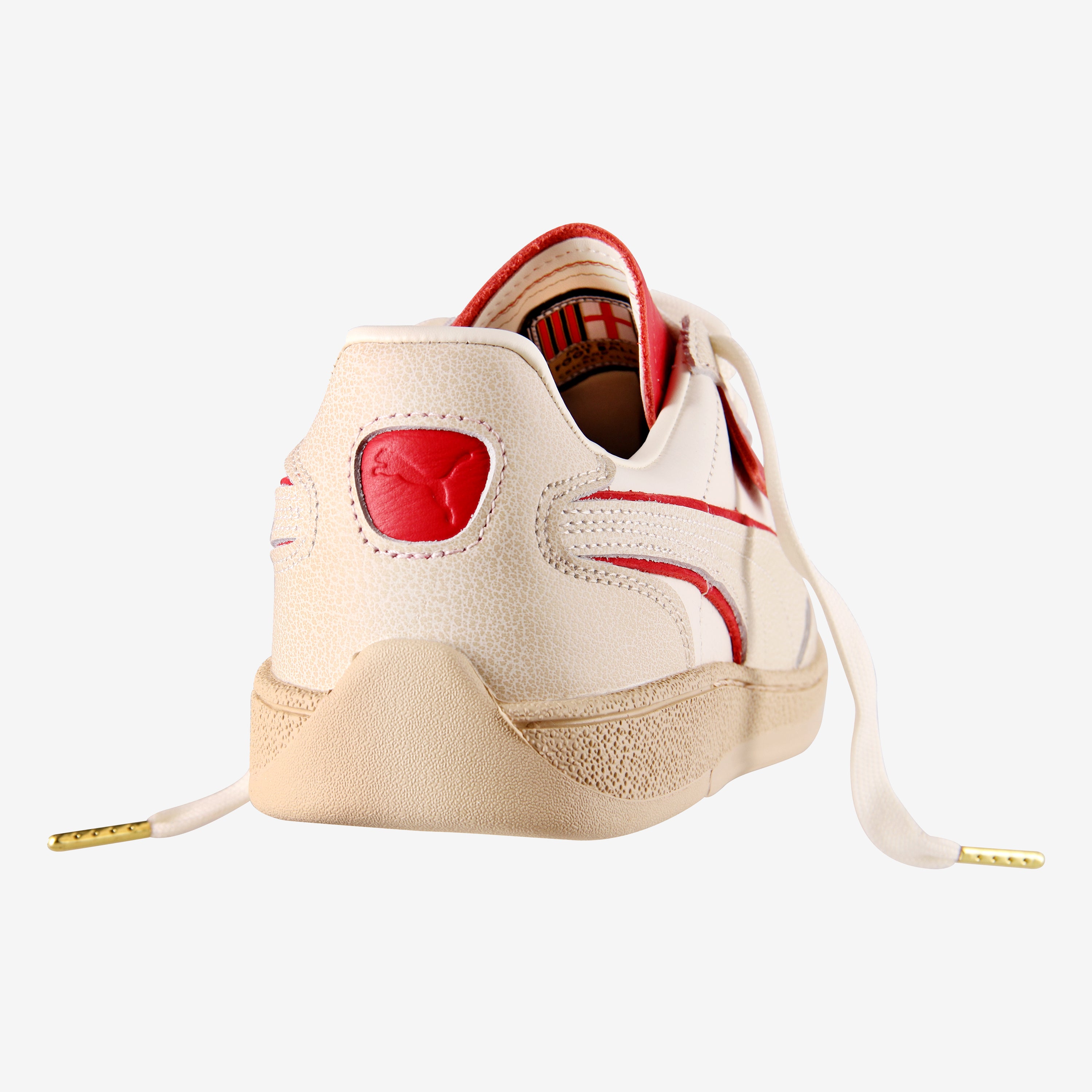 AC Milan Puma Super Team sneakers beige pelle uomo