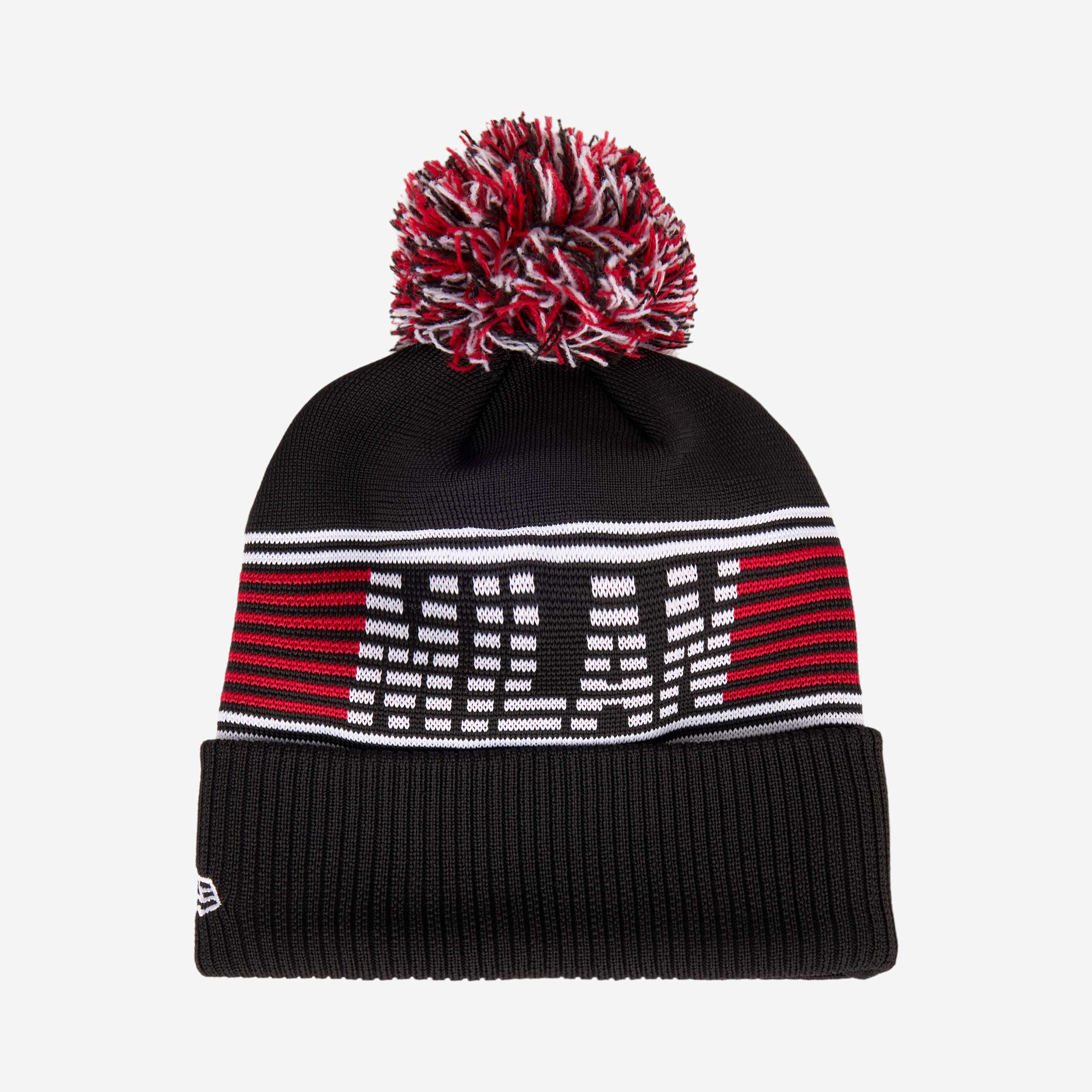 New Era x AC Milan berretto nero pon pon