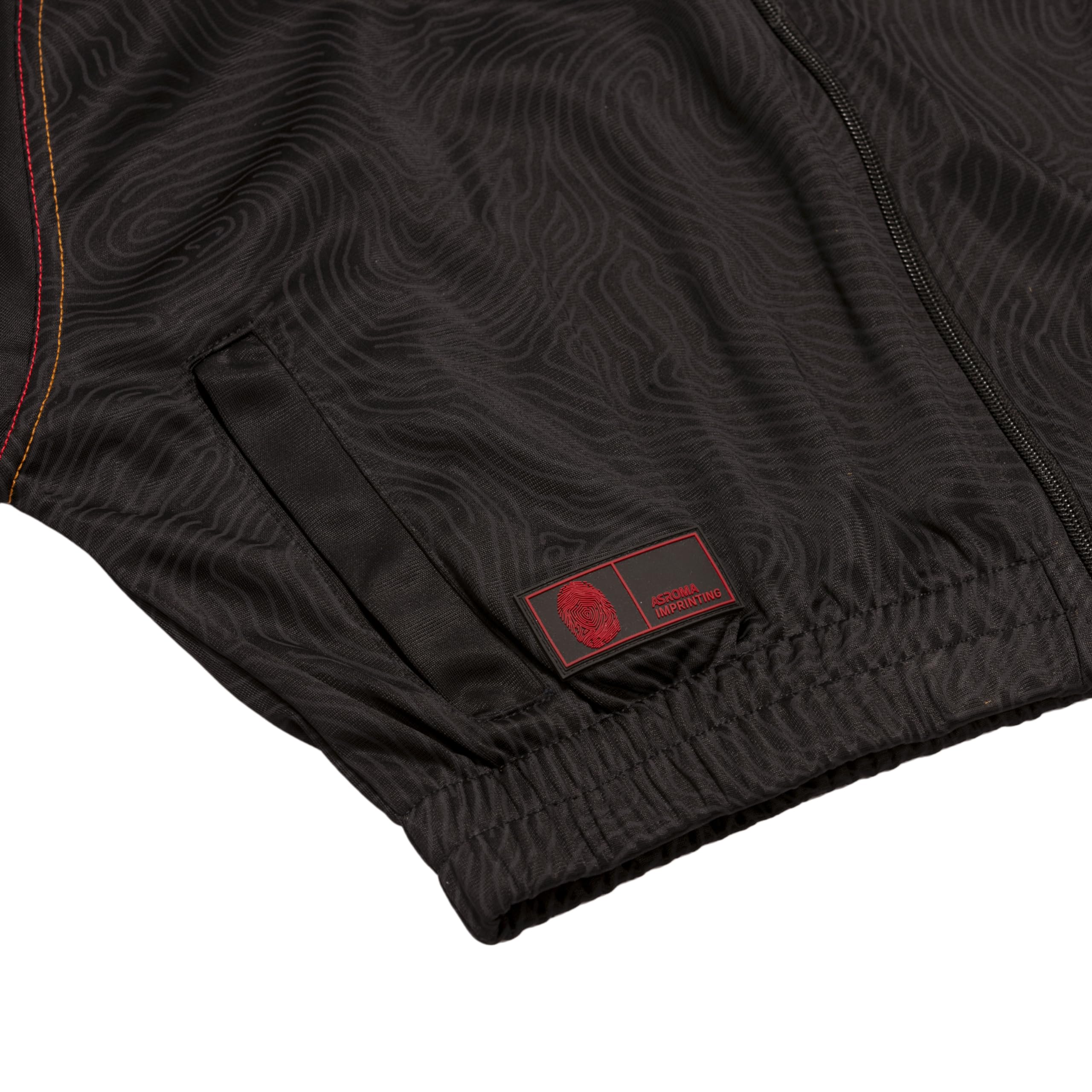 AS Roma Imprinting Track Jacket giacca tuta crema L Corto