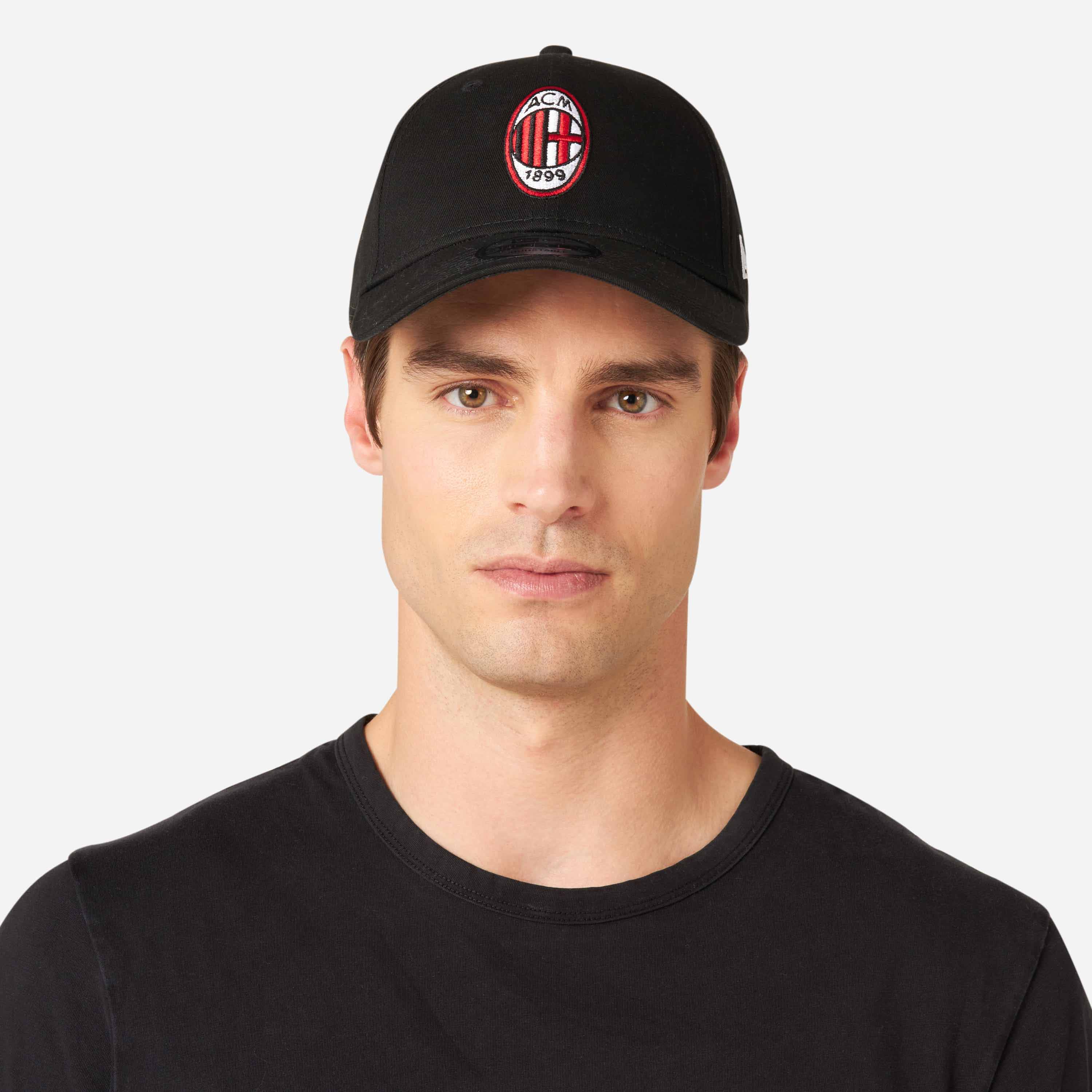 AC Milan 9Forty New Era cappello con logo regolabile