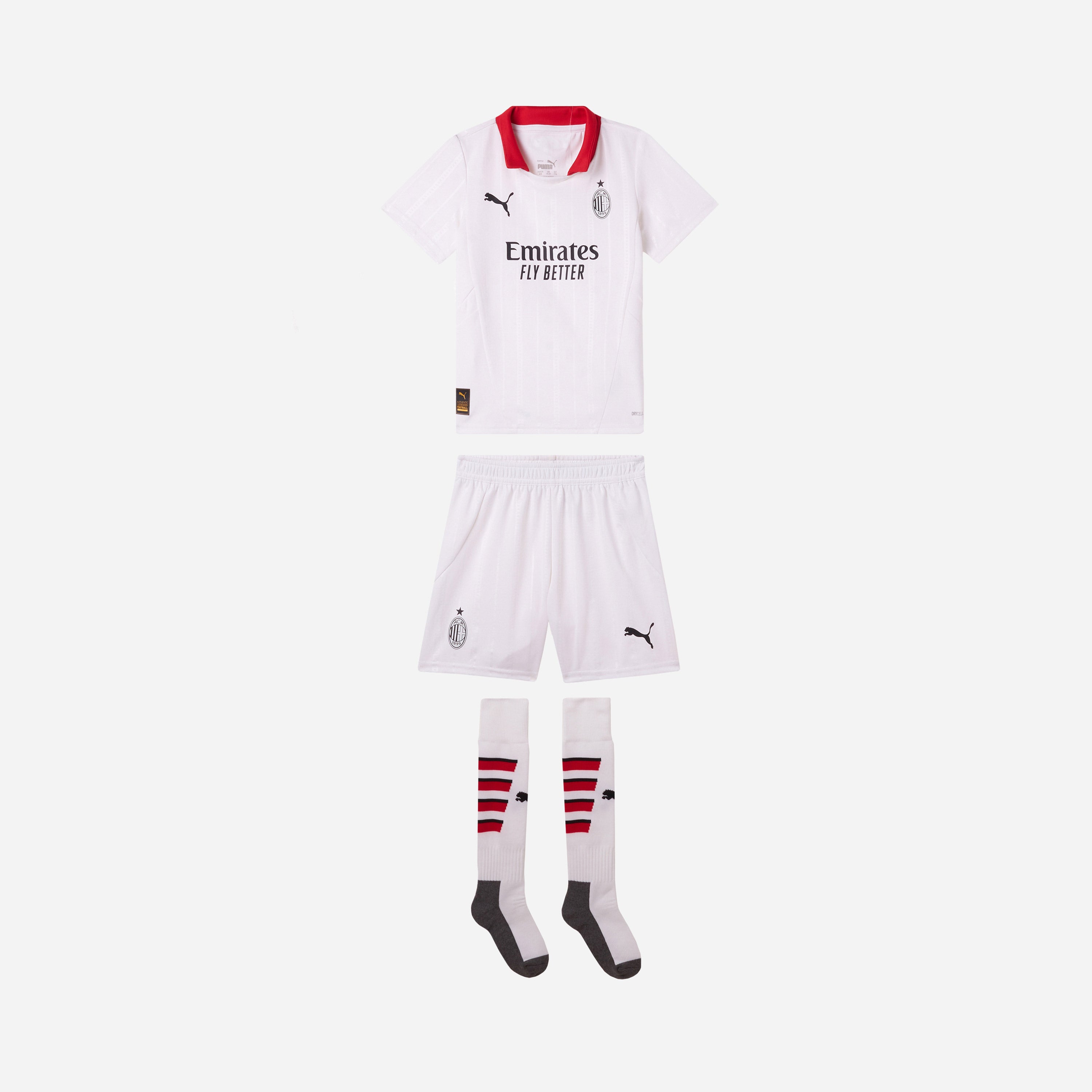 Milan Away 2024/25 mini kit neonato maglia trasferta completo