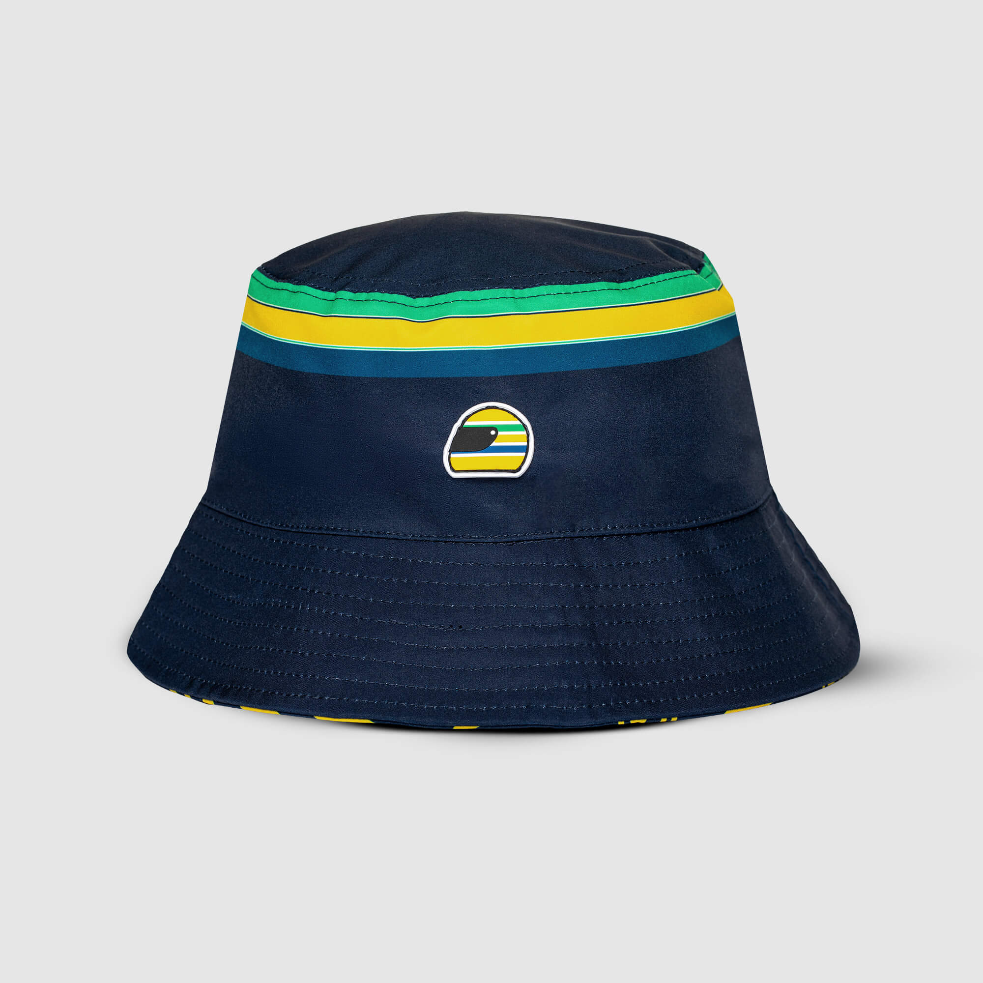 Senna Legacy Reversible Bucket Cap cappello blu reversibile