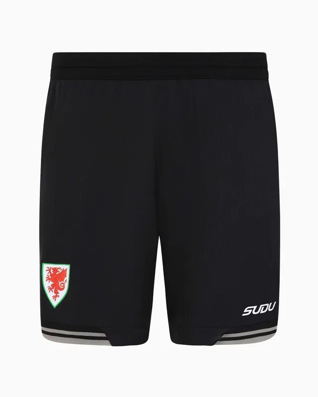 Wales Goalkeeper Kit short portiere neri M adulto