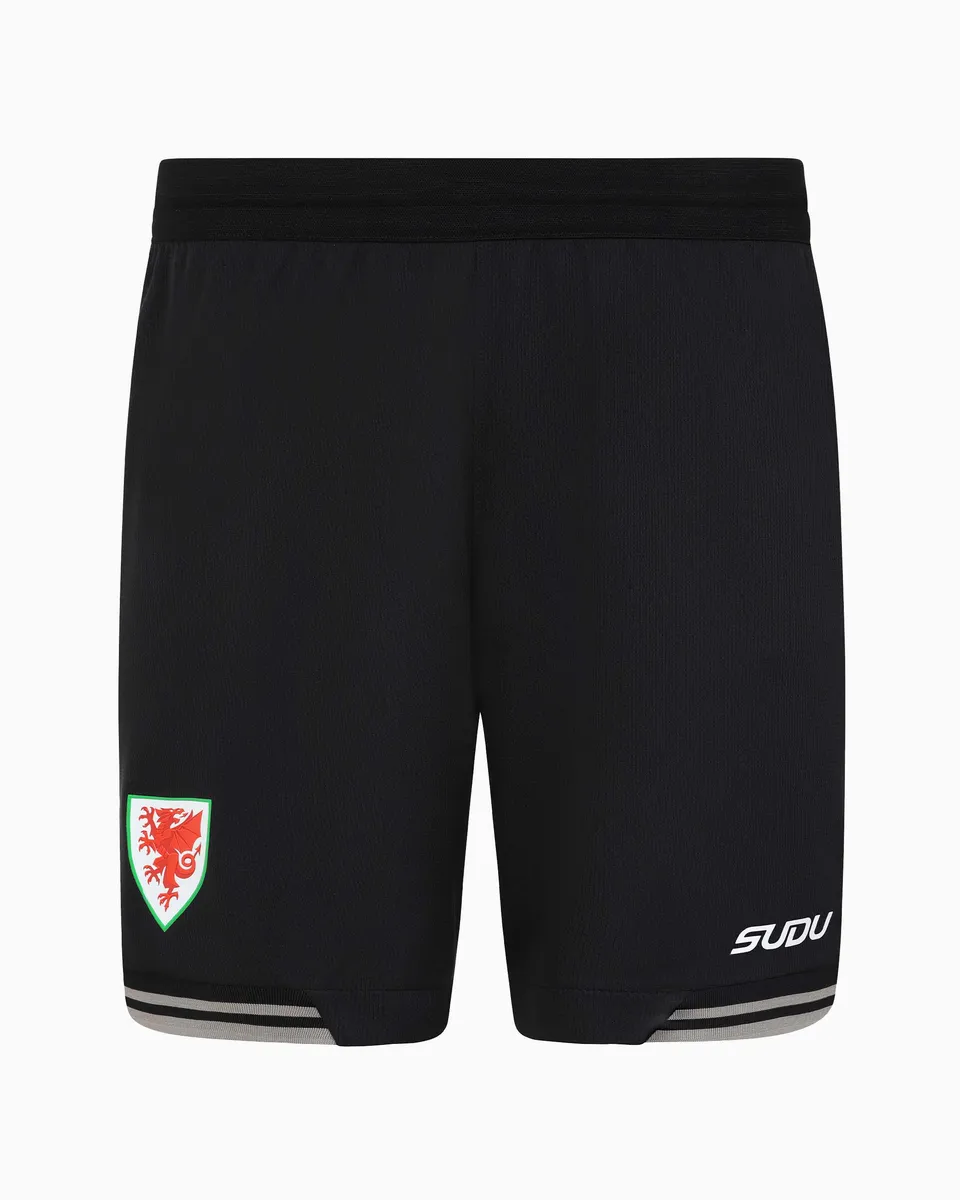 Wales Goalkeeper Kit short portiere neri M adulto