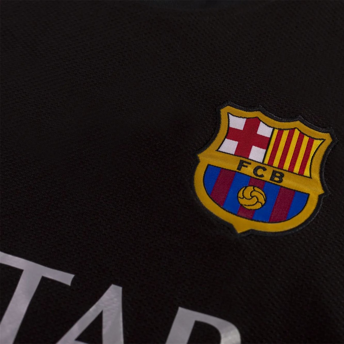 Tifoso Store Barcellona Nera Retro 2013/14 maglia da calcio nera