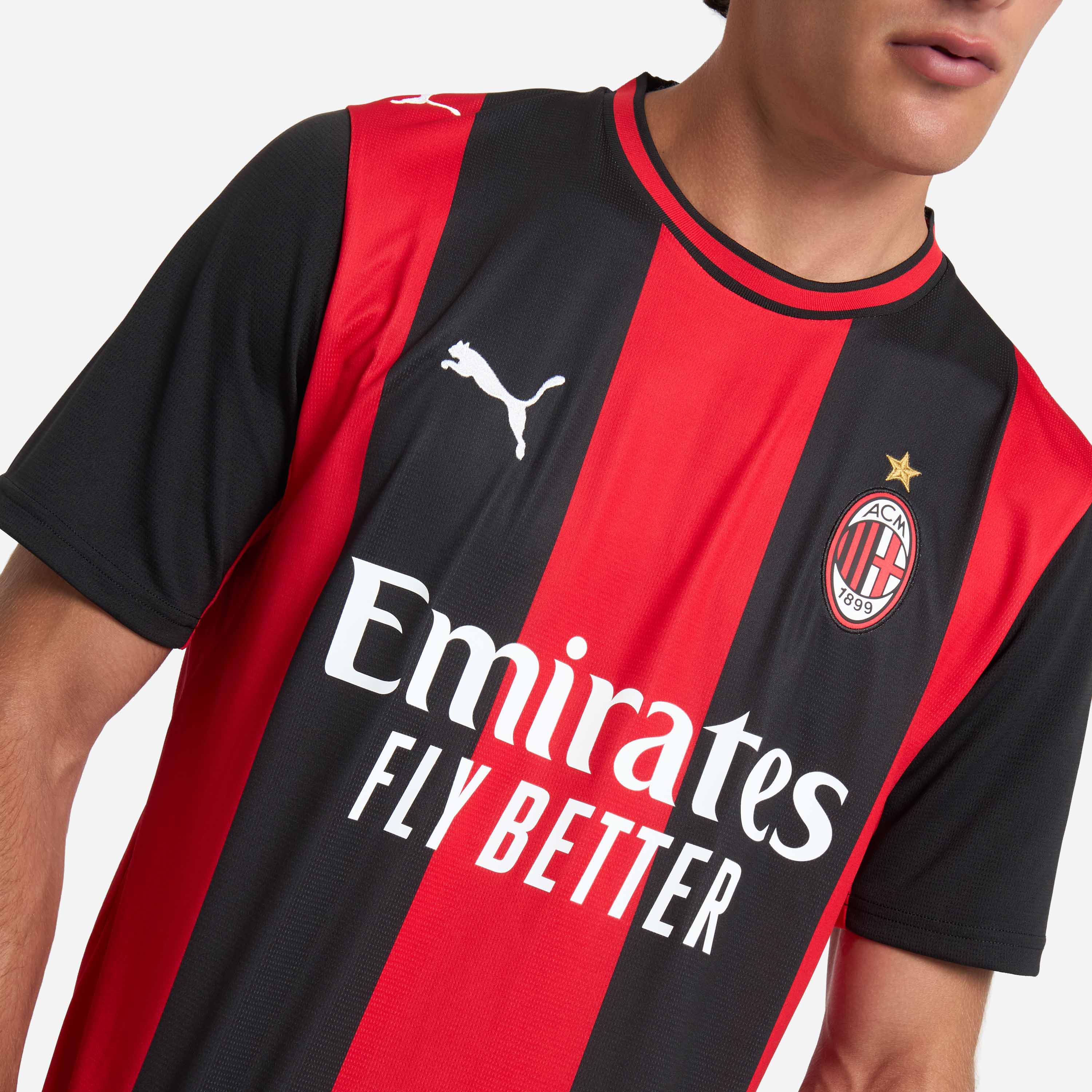 AC Milan Kit Gara Home 2026/27 Jersey maglia uomo strisce