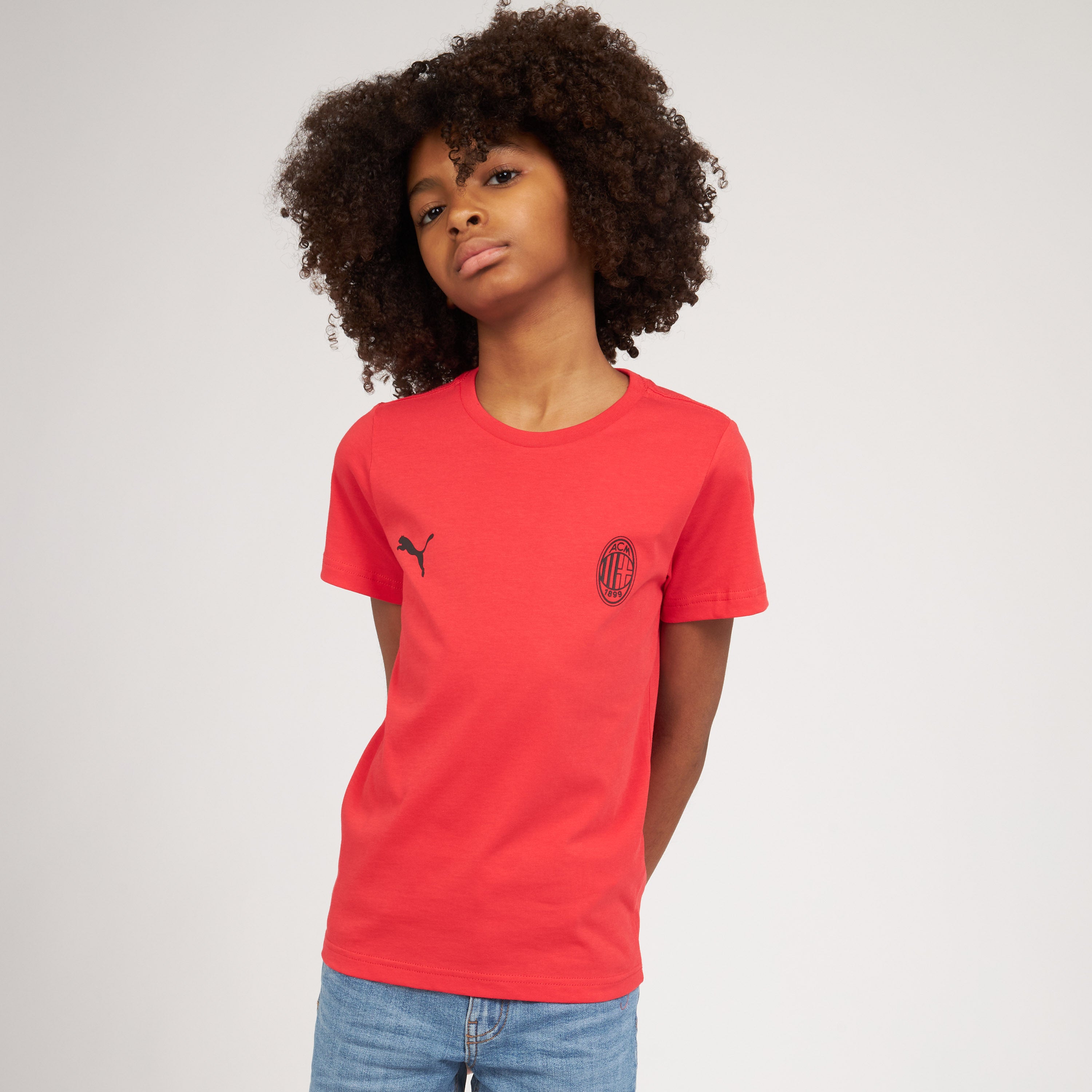 AC Milan Gold Essential maglietta bambino rosso cotone 8 anni
