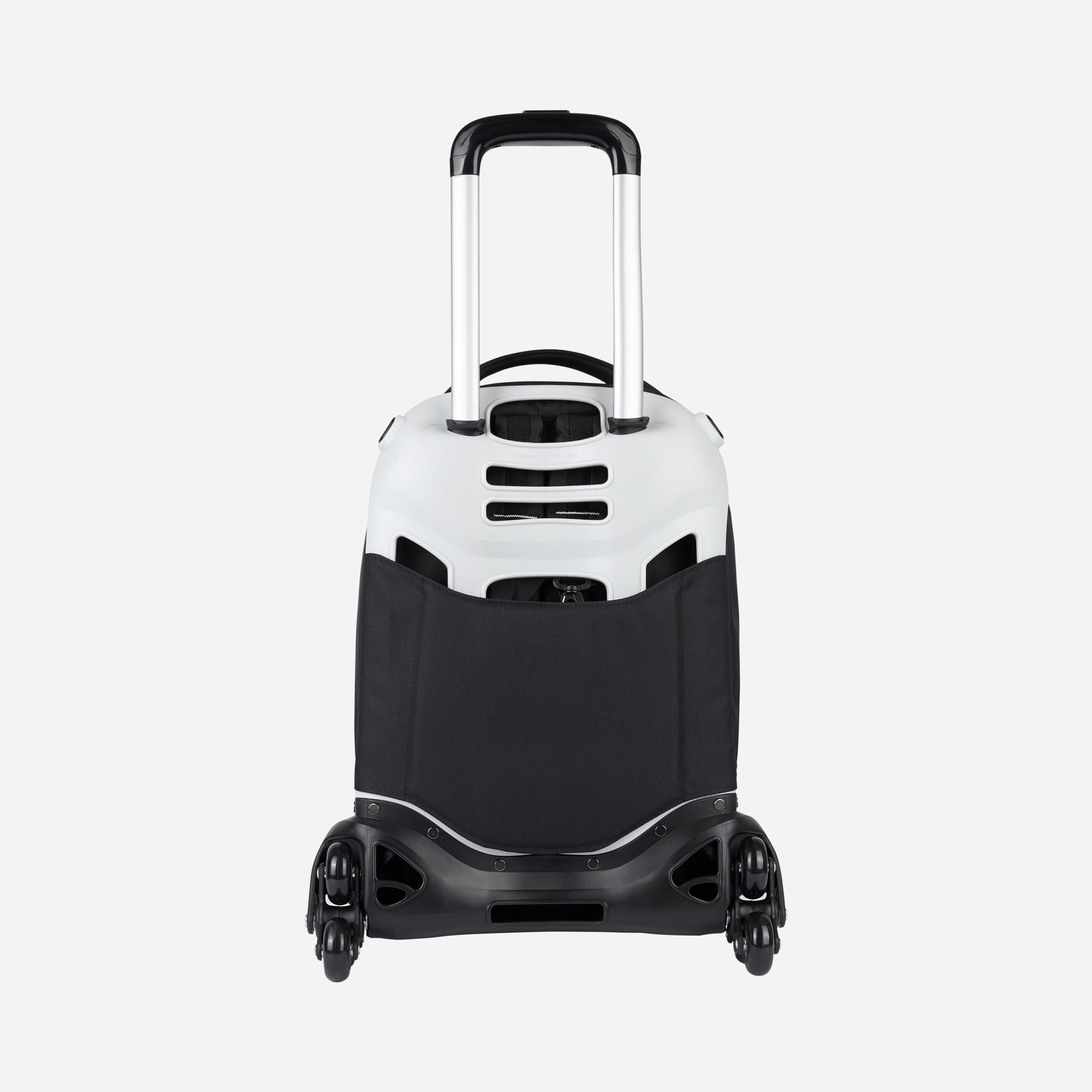AC Milan Borsa e Zaini trolley scuola rosso nero 40x51x30 cm