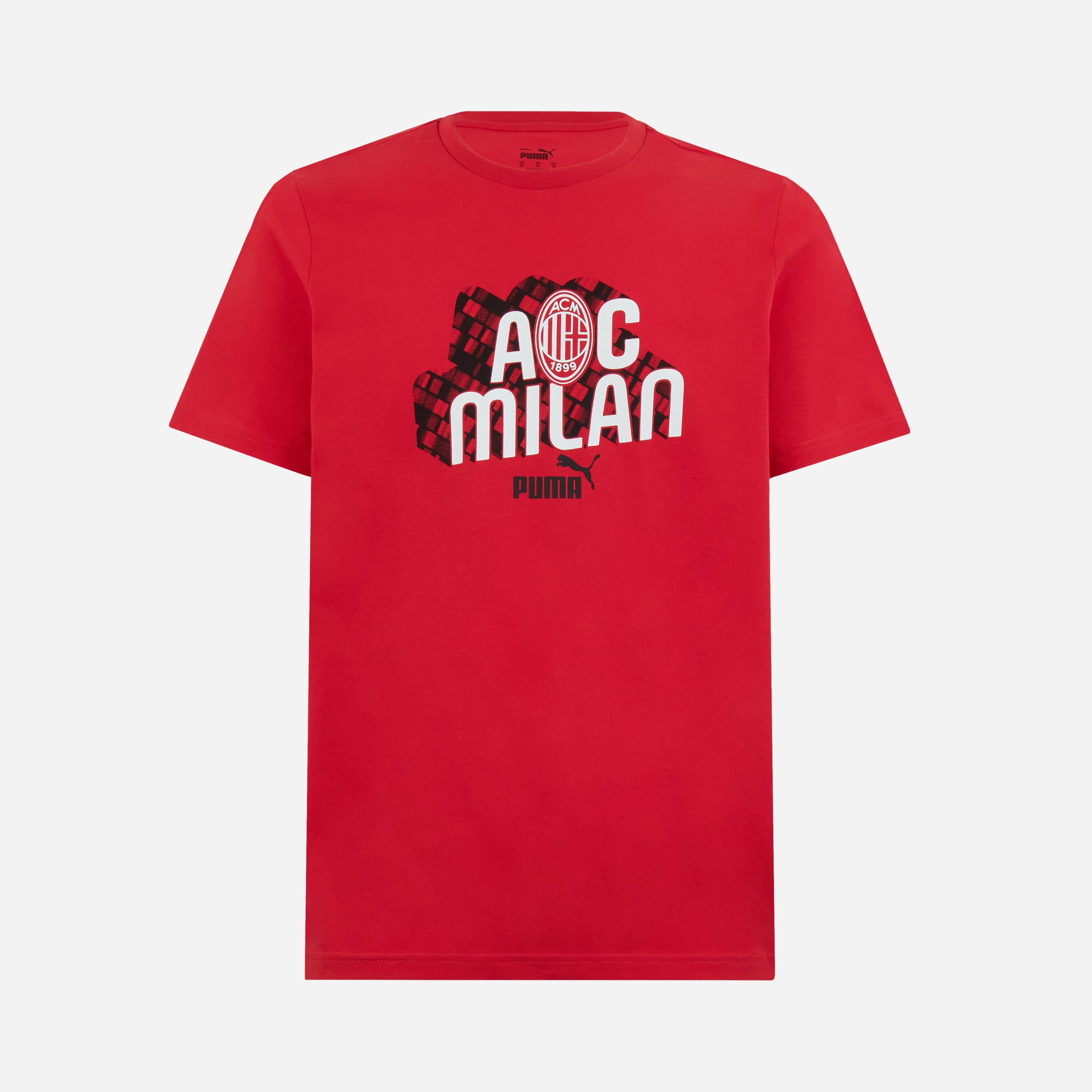 AC Milan Culture t-shirt uomo rossa manica corta