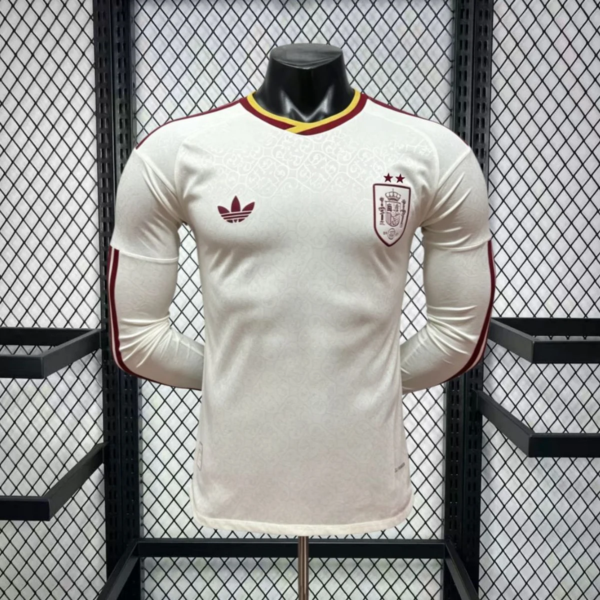 Spagna Player Version 2026 maglia manica lunga away uomo