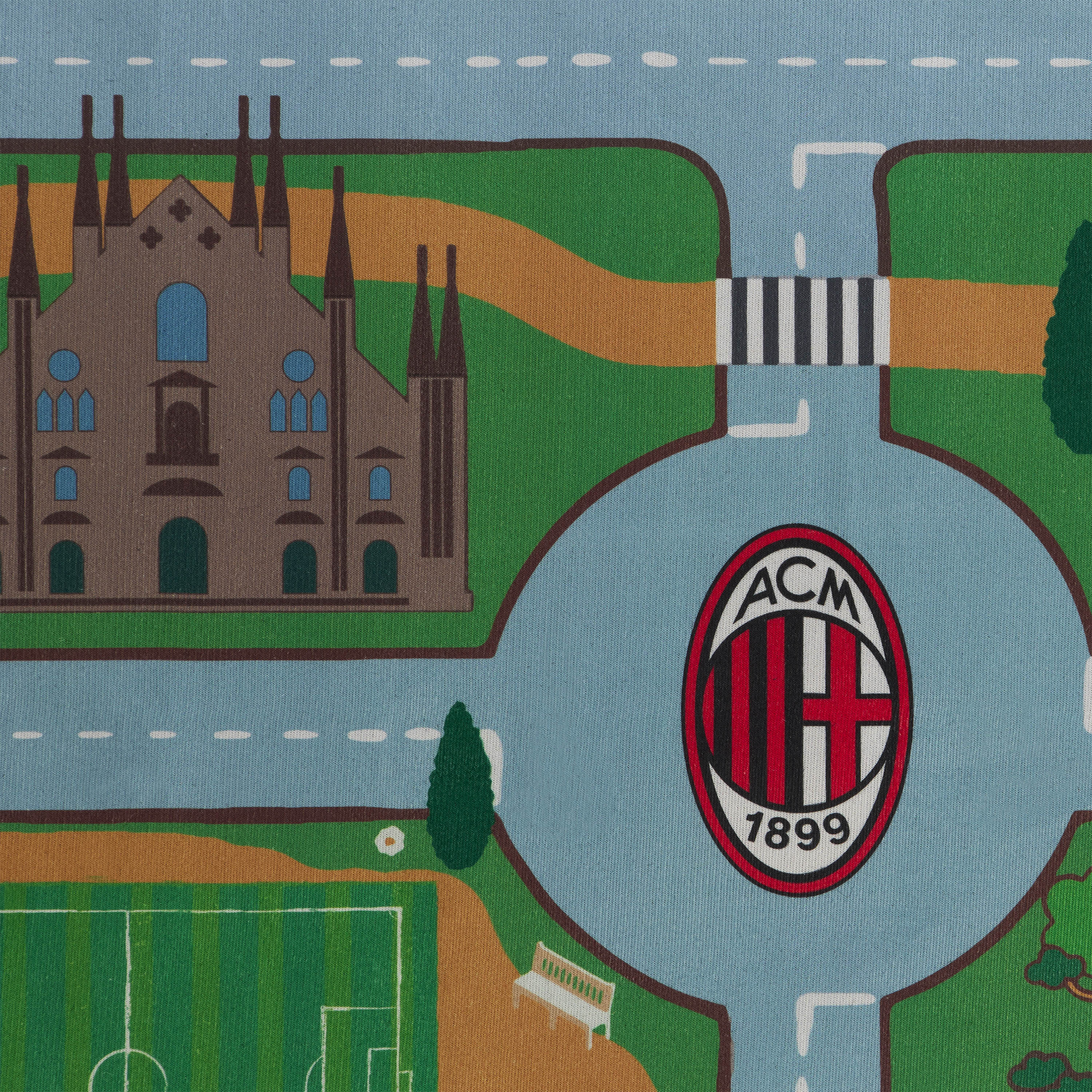 AC Milan Play Mat tappeto gioco 118x80 cm poliestere