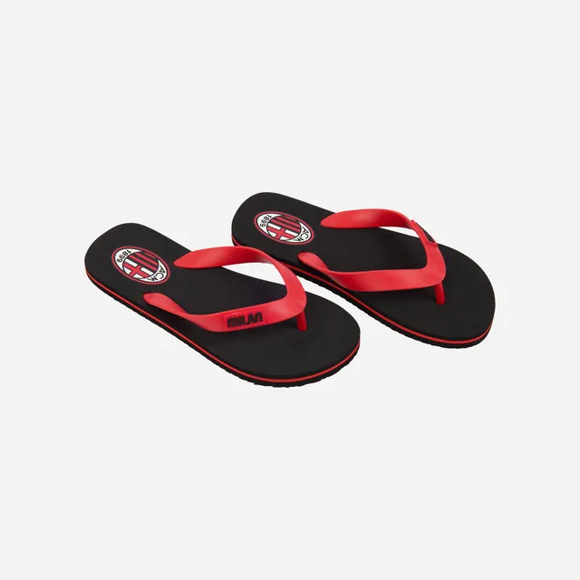 AC Milan Scarpe Milan Kids Flip Flops infradito bambino nero