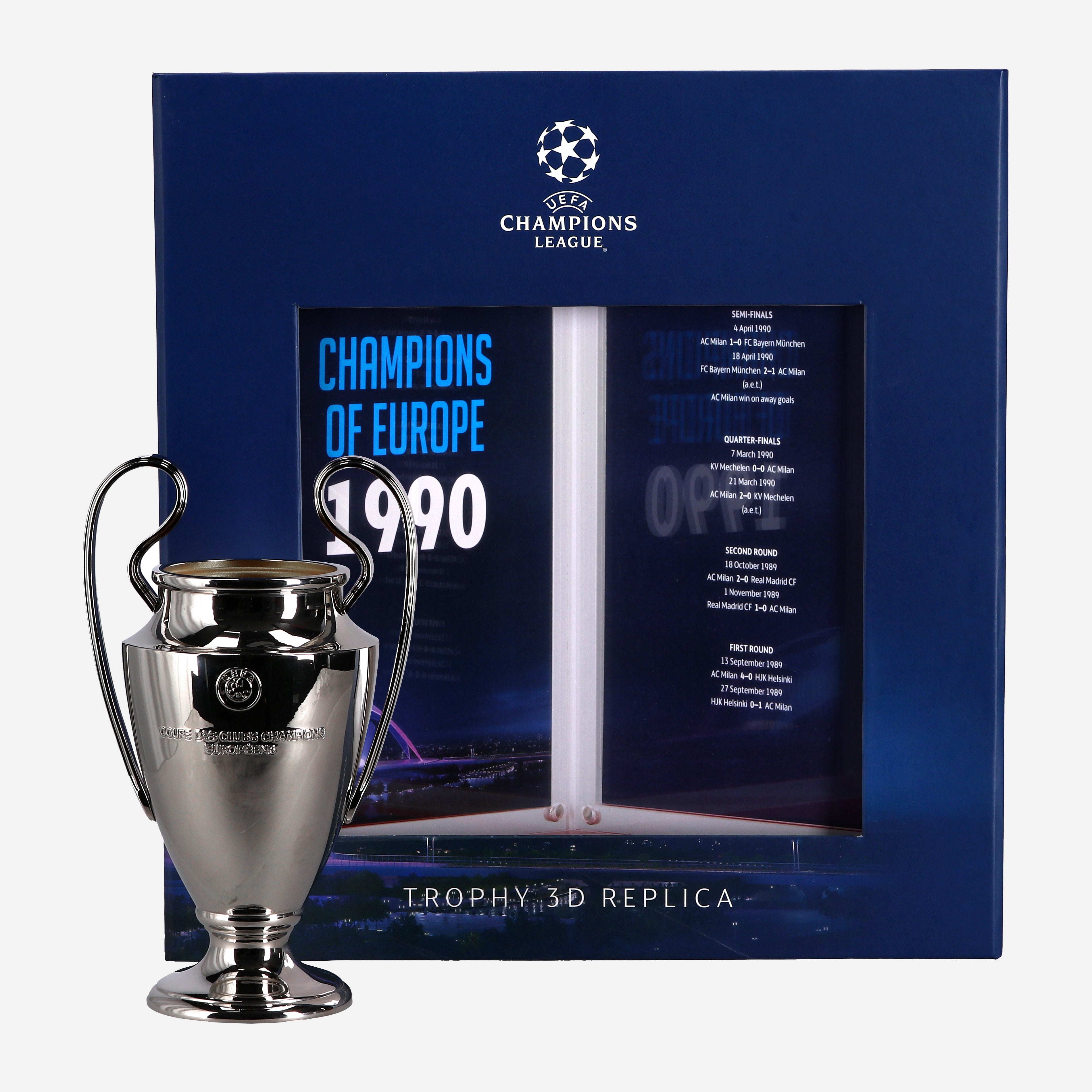 AC Milan Le Livre Ouvert locandina 150 mm 1990