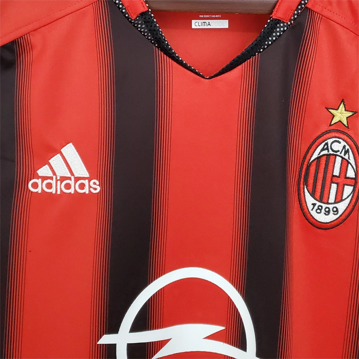 Tifoso Store Milan 2004/05 Maglia Manica Lunga Rossonera