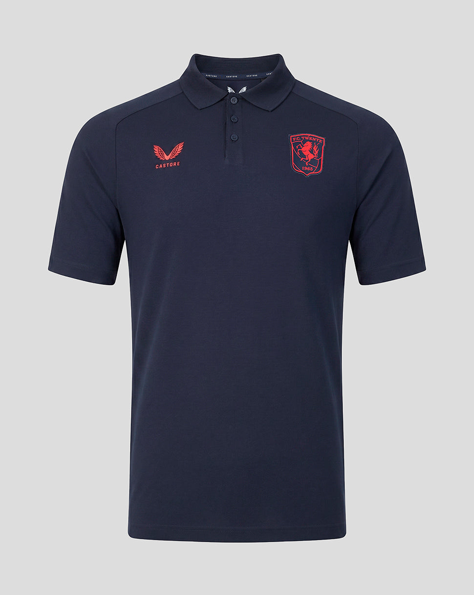 FC Twente Travel 26/27 polo uomo navy taglia regolare