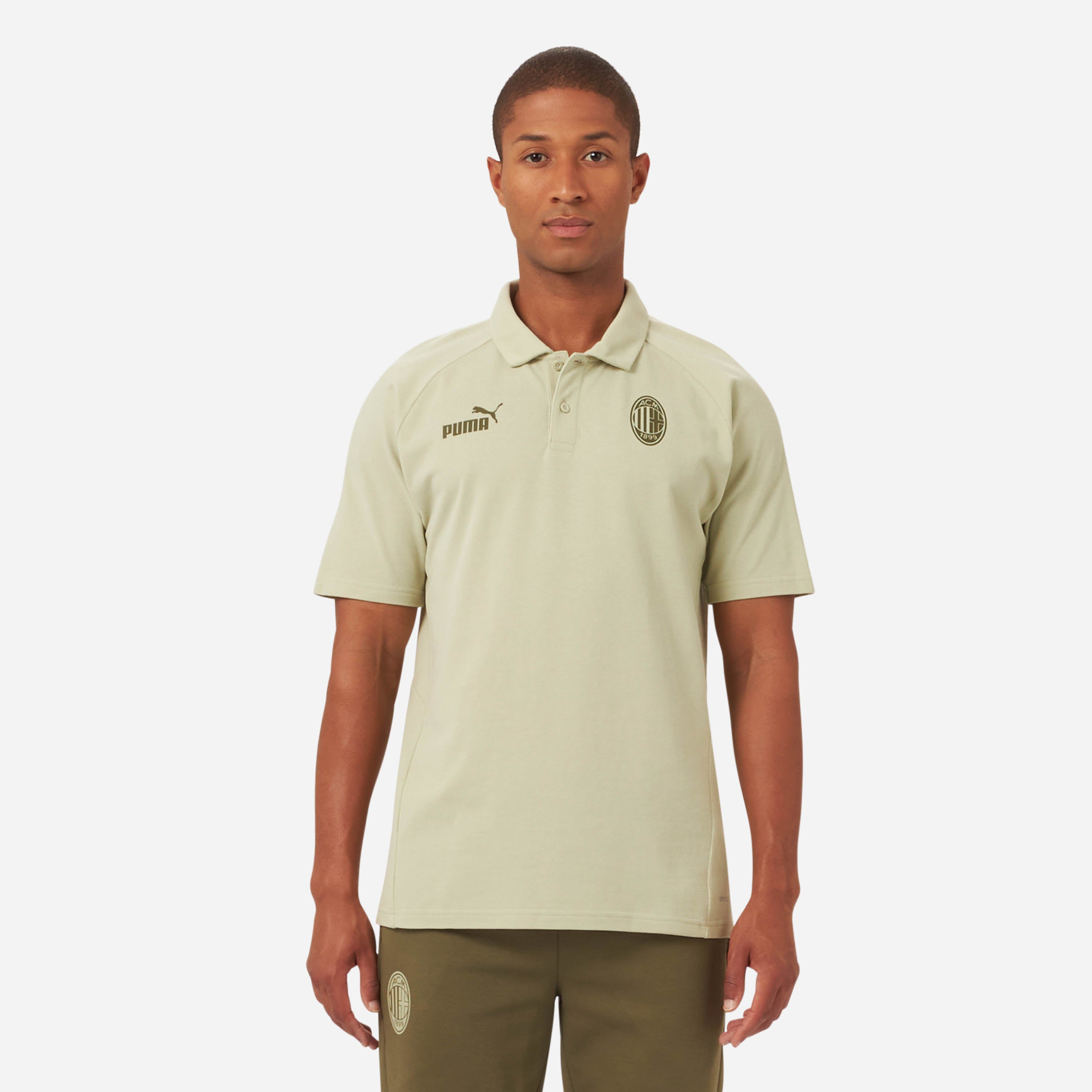 AC Milan Casuals 2022/23 polo uomo cotone