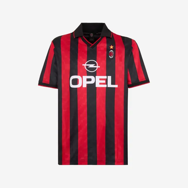 AC Milan Maglie Retro 1995/96 Maglia Home Righe Rossonere
