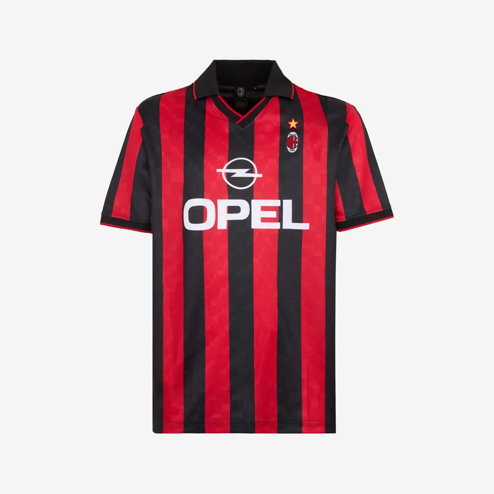 AC Milan Maglie Retro 1995/96 Maglia Home Righe Rossonere