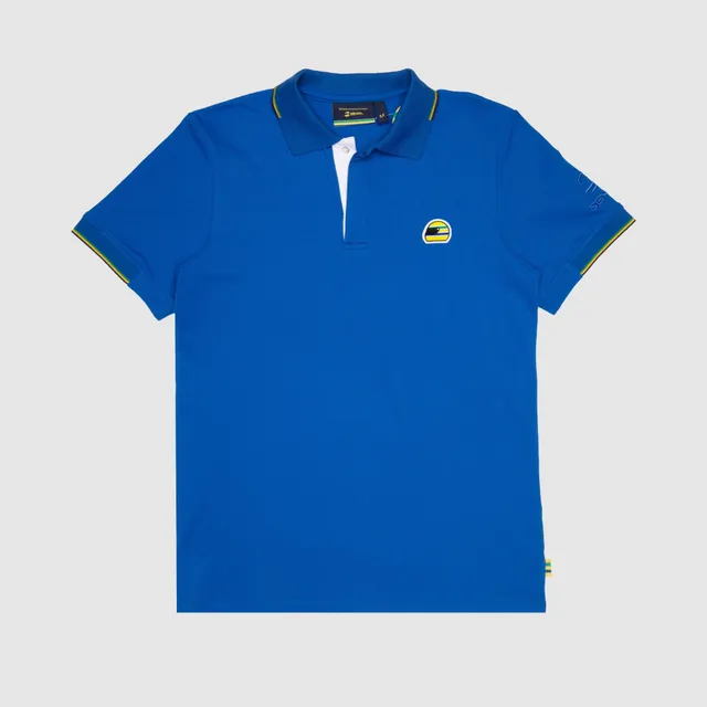 Senna Legacy Polos Helmet polo bianca L