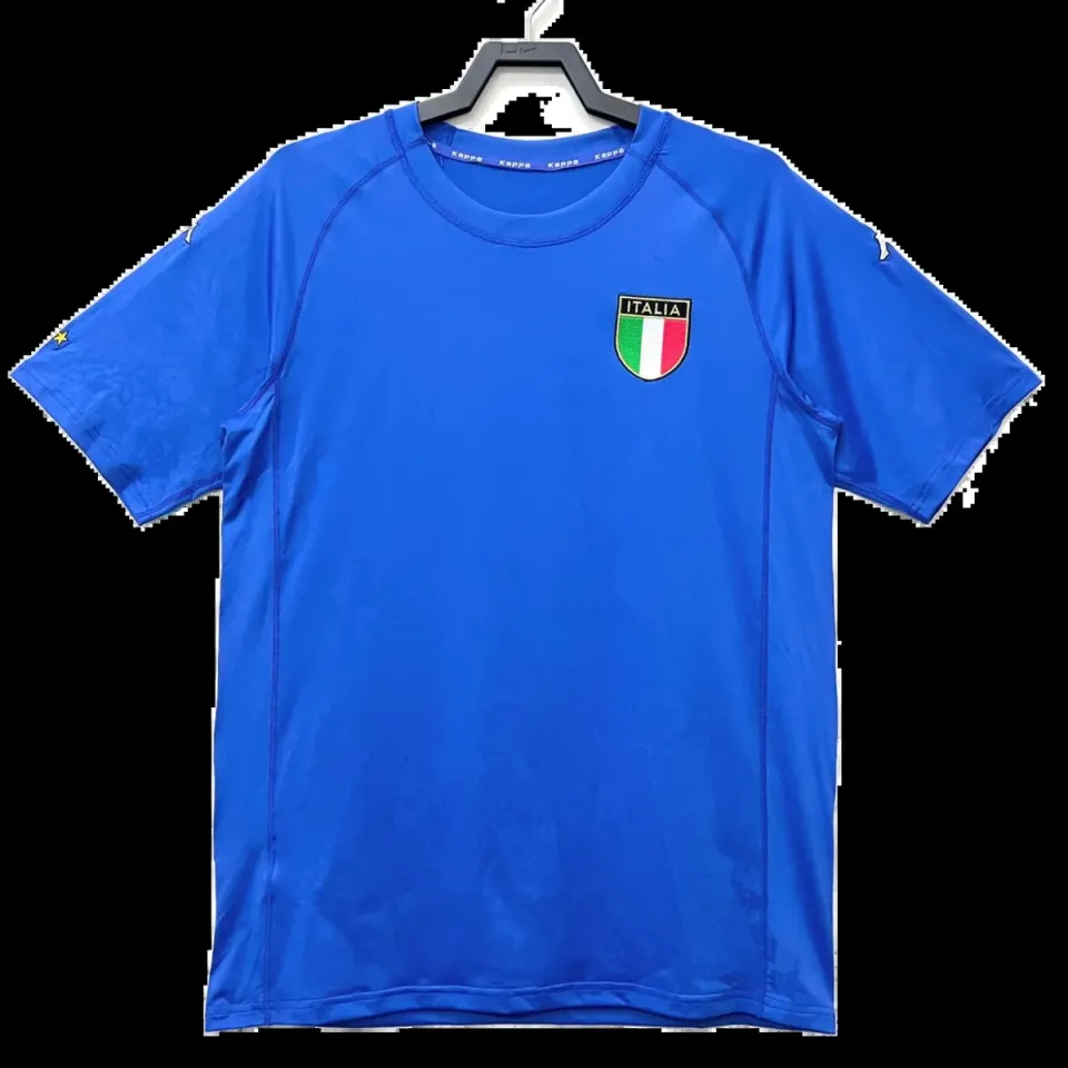 Tifoso Store Italia 2000 Retro maglia calcio azzurra M
