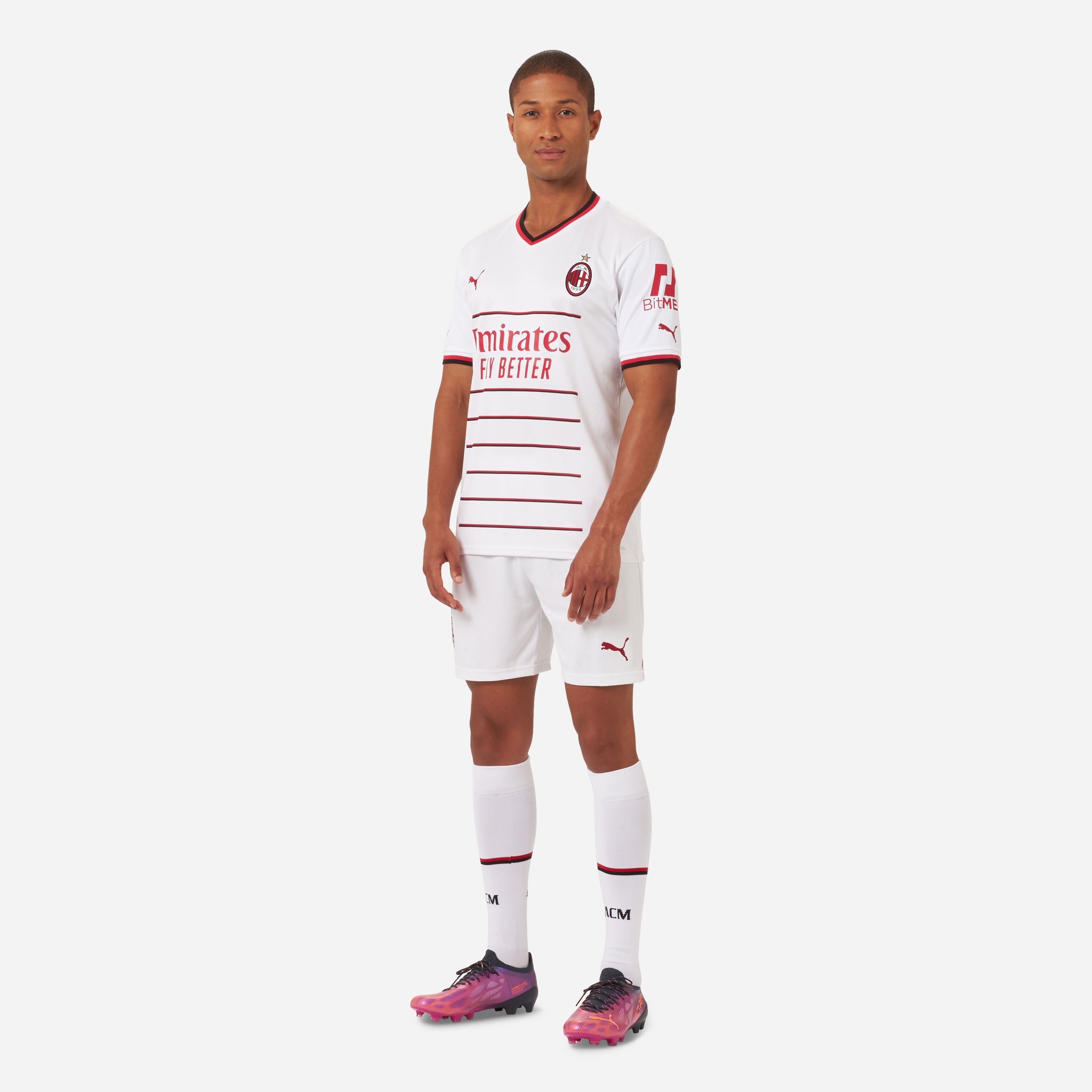 AC Milan Away Replica 2022/23 shorts uomo bianchi drycell