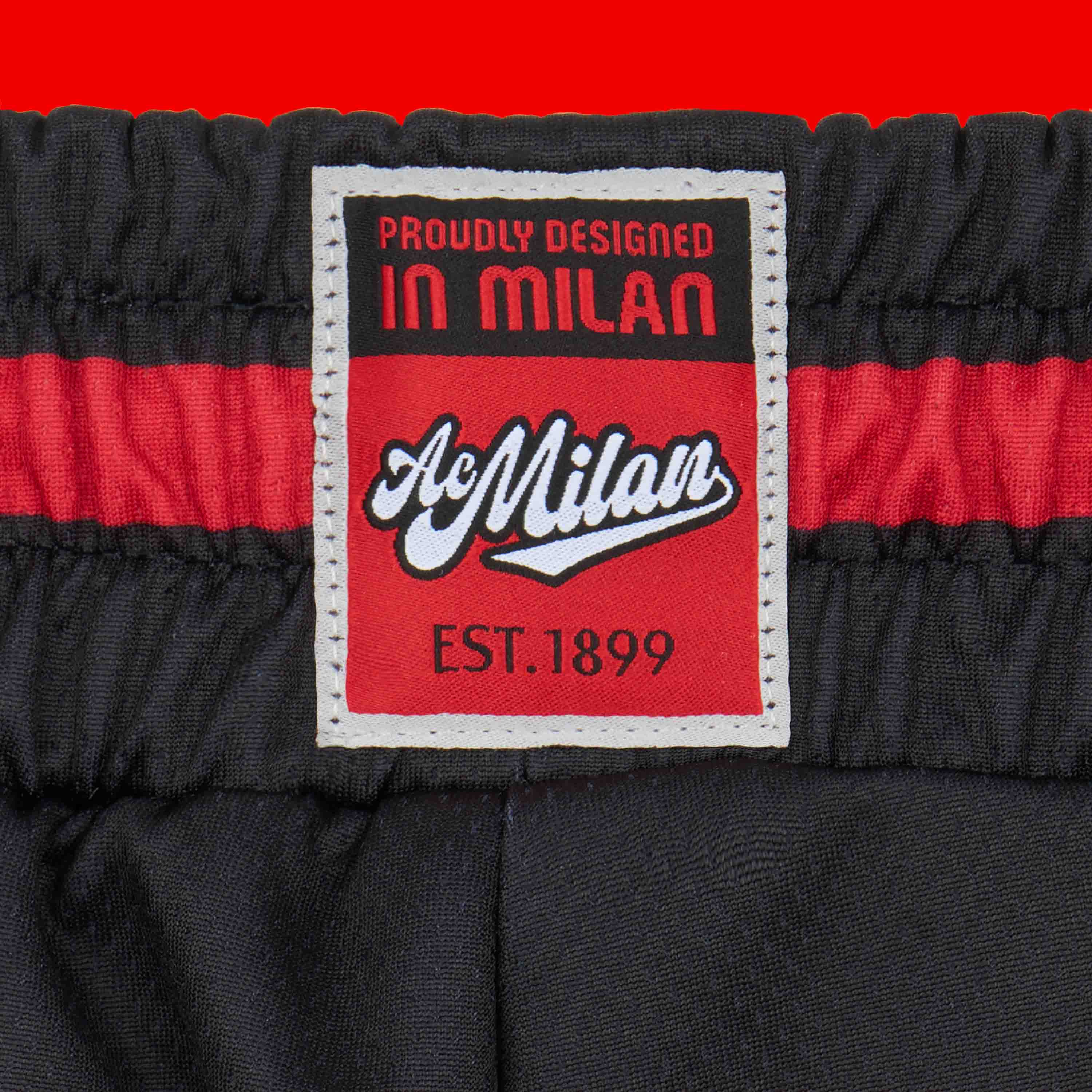AC Milan Urban Pantaloncini Uomo Neri M streetwear