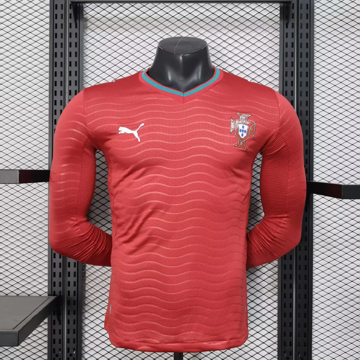 Portogallo Prima Maglia 2026 ML Rossa - Maglia Player